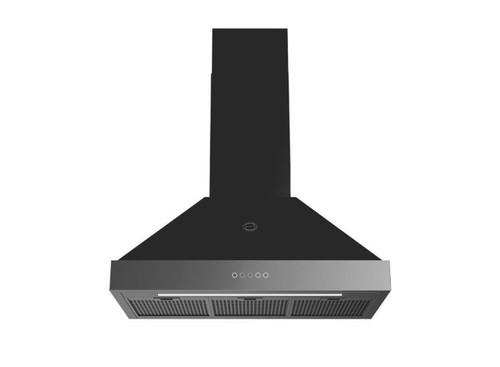 هود سری piatto(مدلACH_1321) تک رنگ مشکی مات