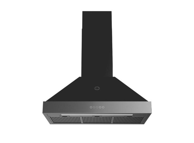 هود سری piatto(مدلACH_1321) تک رنگ مشکی مات